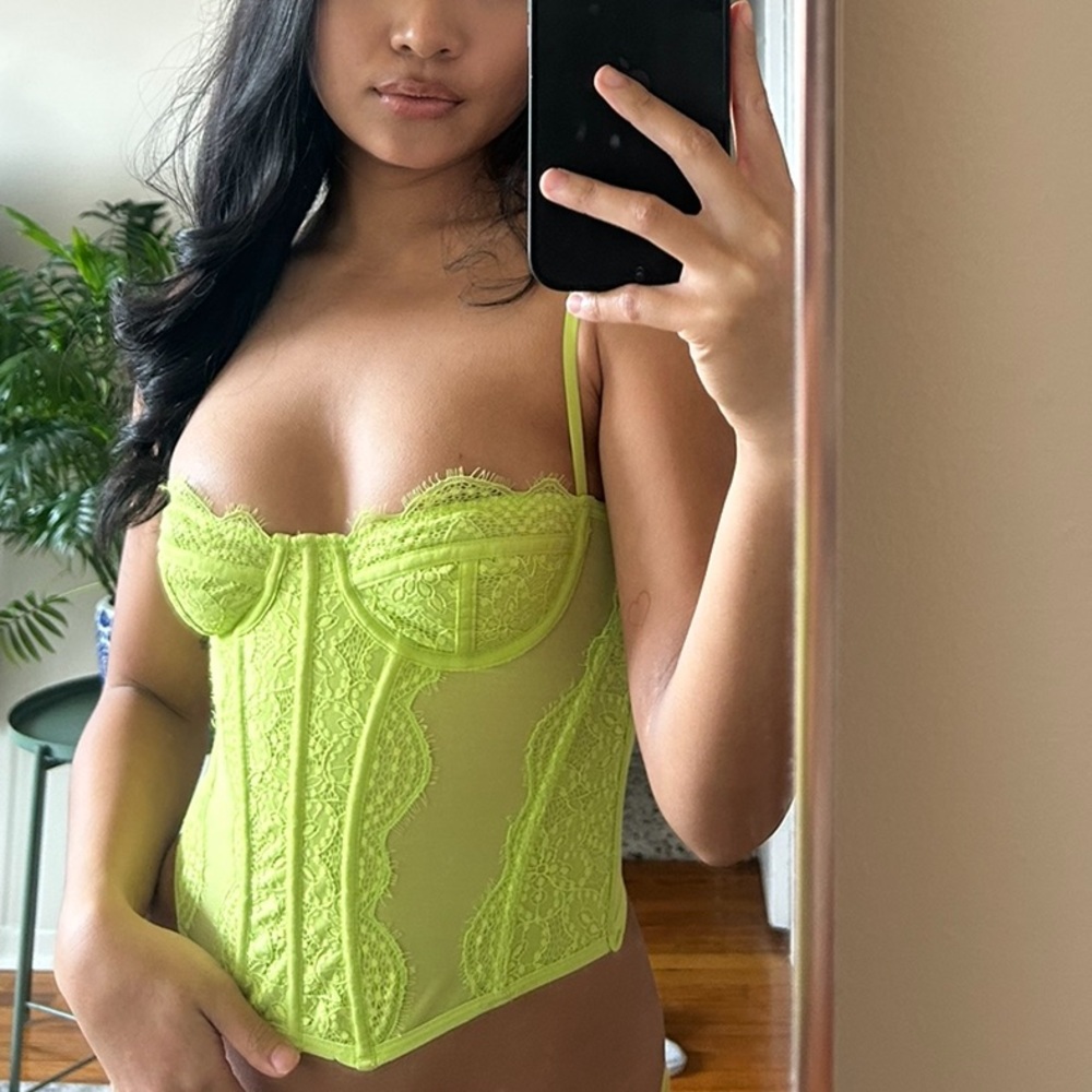 Urban Outfitters Green Corset